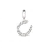 Horseshoe Charm Sterling Silver