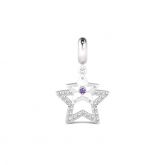 Three Star Pendant Sterling Silver