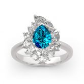 Jeulia "Love is in the Air" Sterling Silver Ring