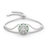 Jeulia Cinderella Halo Radiant Cut Sterling Silver Bracelet