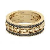 Jeulia 3PC Yellow Gold Tone Skull Ring