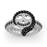Jeulia Sally From The Nightmare Before Christmas Sterling Silver Ring