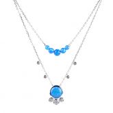 Jeulia Love in the Galaxy Double Layered Necklace