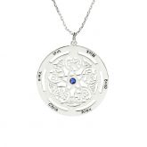 Jeulia Star Personalized Sterling Silver Necklace