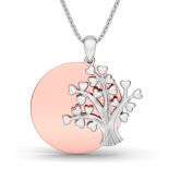 Jeulia Mother's Love Heart Pendant