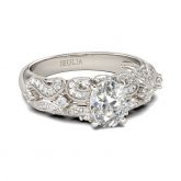 Jeulia Vintage Oval Cut Sterling Silver Ring