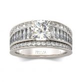 Classic Round Cut Sterling Silver Ring