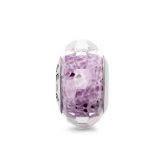 Purple Faceted Glass Charm