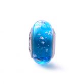 Ocean Blue Glass Charm