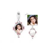 Magic Mirror Photo Charm Sterling Silver