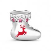 Christmas Stocking Charm Sterling Silver