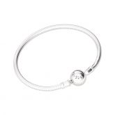 Round Shape Closure Sterling Silver