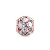 Colorful Stones Charm Sterling Silver