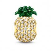 Pineapple Charm Sterling Silver