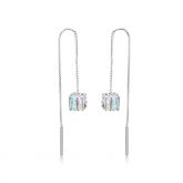 Tassel Cubic Crystal Earring Drops