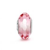 Romantic Pink Glass Charm