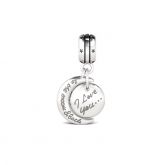 I Love You to the Moon & Back Sterling Silver
