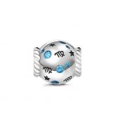 Virgo Charm Sterling Silver