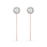 Jeulia Cherished Moment Drop Earrings