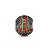 Chic Fleur-De-Lis Charm Sterling Silver