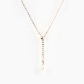 Classic Created Pearl Pendant Necklace