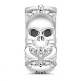 Skull Sterling Silver Charm