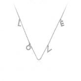 Love Design Zircon Women's Necklace