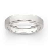 Men's Classic Band in 14K White Gold