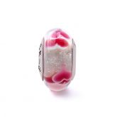 Red Heart Glass Charm