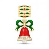 Cute Jingle Bell Pendant Sterling Silver