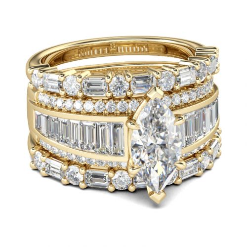 Jeulia Premium Artisan Jewelry Engagement Wedding Rings