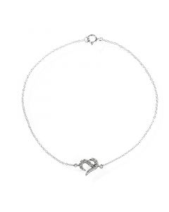 Jeulia Heart Shape Sterling Silver Bracelet - Jeulia Jewelry