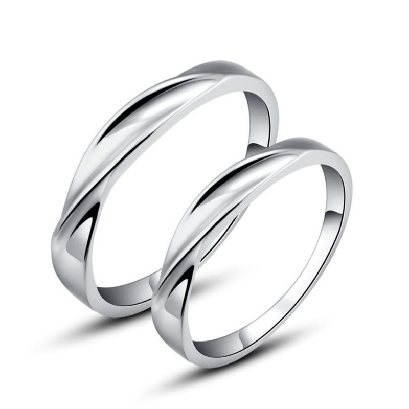 

Twist Couple Rings Stainless Steel